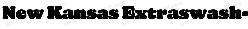 New Kansas Extraswash字体转换